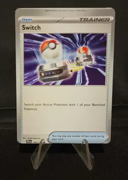MISCUT Switch 194/198 Scarlet & Violet - Pokemon Error Card - Image 1