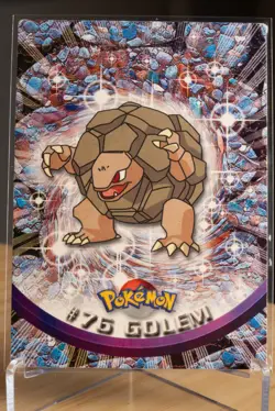 Golem 76 Pokemon Topps Regular Vintage Card NM - Image 1