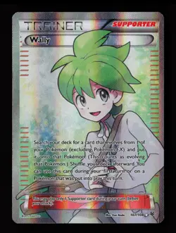 Wally Full Art Holo 107/108 Ultra Rare XY - Roaring Skies Pokemon Card - Image 1