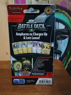 Pokemon TCG Ampharos EX Battle Deck 60-Card Sealed Set - Level 1 Ready-to-Play - Image 2