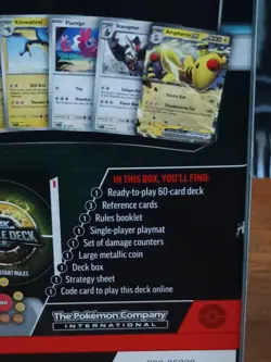 Pokemon TCG Ampharos EX Battle Deck 60-Card Sealed Set - Level 1 Ready-to-Play - Image 3