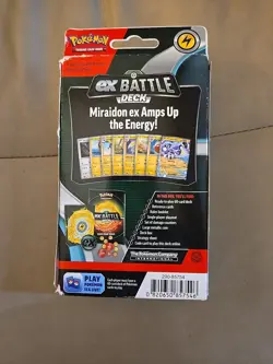 Pokemon TCG Miraidon ex Battle Deck 60 Card Ready-to-Play Theme Deck Sealed - Image 2