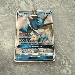 Vaporeon GX Sm172 Sm Holo Pokemon TCG Near Mint GX Card Pokemon Promo Black Star - Image 2