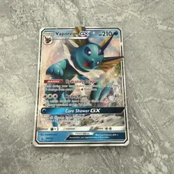 Vaporeon GX Sm172 Sm Holo Pokemon TCG Near Mint GX Card Pokemon Promo Black Star - Image 4