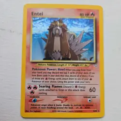 Entei Neo Revelation pokemon Holo Card 6/64 Rare - Image 1