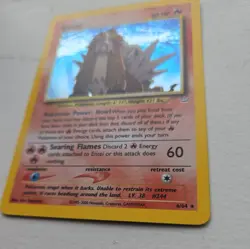Entei Neo Revelation pokemon Holo Card 6/64 Rare - Image 4