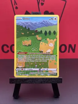 Ditto GG22/GG70 2023 Pokemon Card TCG Crown Zenith Full Art Rare HOLO NM - Image 2