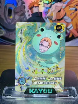 Kayou NARUTO Ultra Rare Foil Full Art Card TCG CCG Yahiko OR 101 - Image 1