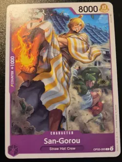 San-Gorou OP05-065 Common Awakening Of The New Era One Piece Card Game - Image 1