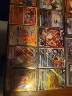 19 singles 3 slabs charizard lot 22 cards total - Image 4