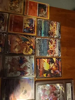 19 singles 3 slabs charizard lot 22 cards total - Image 5
