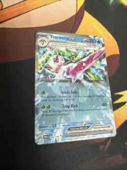 Pokemon TCG Tsareena EX Paradox Rift Holo Double Rare Card 046/182 NM Condition - Image 2