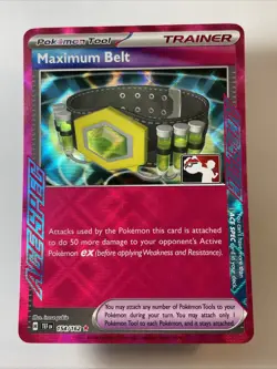 Maximum Belt 154/162 - Prize Pack Series Cards Holo (NM) - Image 1