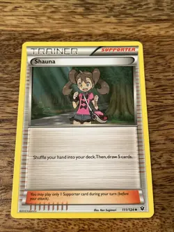 Shauna Trainer Pokemon Card 111/124 - Image 2