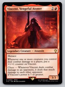 Vincent, Vengeful Atoner - Final Fantasy Commander - MTG - Image 1