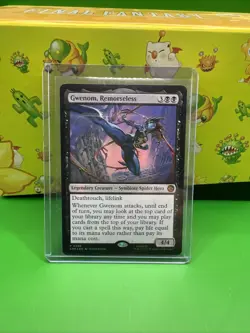 Magic the Gathering Spider-Man Gift Set Promo Foil Gwenom, Remorseless NM+ 👀🔥 - Image 1