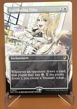 Smothering Tithe (Anime Borderless) Wilds of Eldraine: Enchanting Tales Regular - Image 1