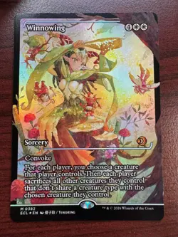🌈 Winnowing - FOIL - Showcase M MTG Lorwyn Eclipsed M/NM, English - Image 1