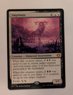 Emptiness - Lorwyn Eclipsed ECL Mythic Rare - MTG - NM/M - Image 1