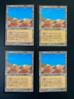 MTG- Desert x4 - Time Shifted - Image 1