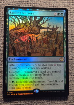 SAPLING NURSERY ~ NM ~ MTG - 0192 ECL Lorwyn FOIL - Image 1