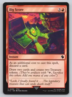 MTG - Commander: FINAL FANTASY - Big Score #290 -C938 - Image 1