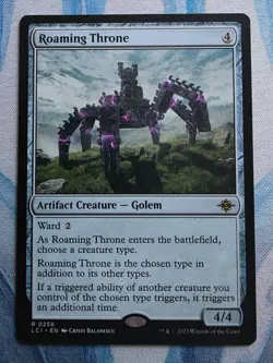 MTG Roaming Throne **NM** The Lost Caverns of Ixalan (LCI) - Image 1