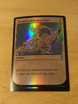 Decanter of Endless Water Showcase Foil NM MTG - Commander Legends Baldur's Gate - Image 1