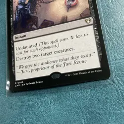 Curtains' Call Commander Masters Regular Rare NM MTG - Image 2