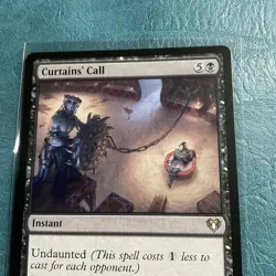 Curtains' Call Commander Masters Regular Rare NM MTG - Image 3