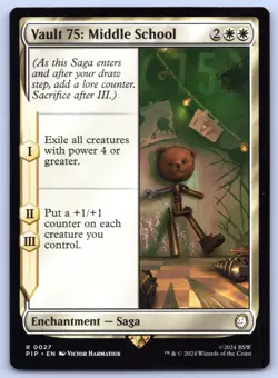 Vault 75: Middle School - Universes Beyond Fallout - MTG - Near Mint - Image 1