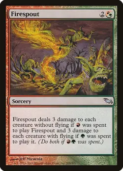 Firespout 1x MtG Shadowmoor SP/NM - Image 1