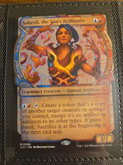Saheeli, The Sun's Brilliance (Showcase) X1 LCI MTG Lost Caverns of Ixalan B1 - Image 1