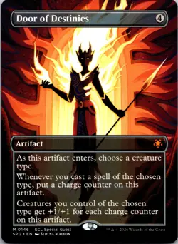 MTG - Door of Destinies (Borderless) (146) - SPG - Normal - Image 1
