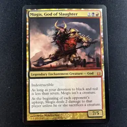 Magic: The Gathering Mogis, God of Slaughter (LP) 151/165 Born of the Gods MTG - Image 1