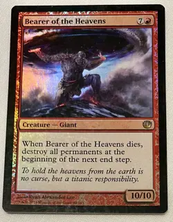 Bearer of the Heavens Journey into Nyx Foil - Image 1