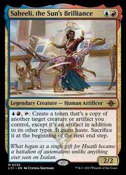 MTG Saheeli, the Sun's Brilliance - Foil, The Lost Caverns of Ixalan, Lightly Pl - Image 1