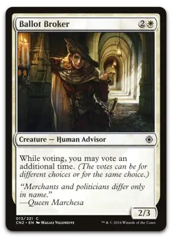 Ballot Broker #13 (NM) Conspiracy Take the Crown CN2 Magic MTG - Image 1