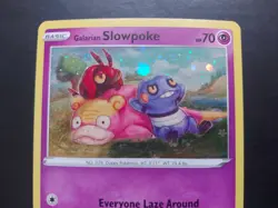 Pokemon - Galarian Slowpoke SWSH126 Holo Promo Sword & Shield - Image 2
