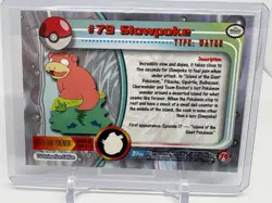 1998 Topps Series 2 Slowpoke #79 Non-Holo Blue Logo Pokemon (E596) - Image 4