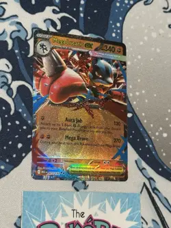 Pokemon TCG Mega Lucario Ex 77/132 Ultra Rare Holo Mega Evolution - Image 2
