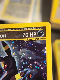 SWIRL 2003 Skyridge Umbreon Holo Foil Rare H30/H32 WOTC E-Reader Series Pokemon - Image 4