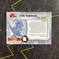 Golduck #55 Non-Foil Topps Blue Logo Pokemon TV Animation Edition - Image 2