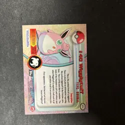 WIGGLYTUFF #40 - Topps Pokemon TV Animation Edition - Black Logo - Image 2