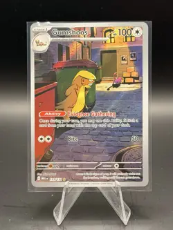 Pokemon TCG Gumshoos 153/132 Mega Evolution Illustration Rare - Image 1
