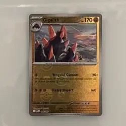 🔥Pokemon TCG- Gigalith - Master Ball - UC (048/086) White Flare NM+ ENGLISH🔥 - Image 1