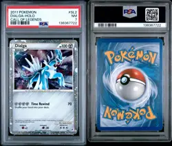 Pokemon 2011 Call Of Legends Dialga Holo SL2 PSA 7 NM Shiny - Image 3