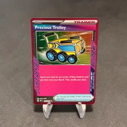 Precious Trolley ACE SPEC Rare SV08: Surging Sparks 185/191 NM POKEMON TCG - Image 1