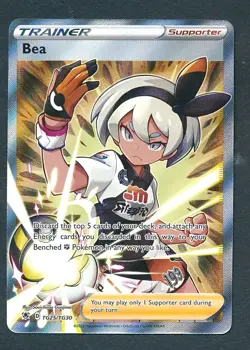 Pokemon Astral Radiance: Bea Trainer TG25/TG30 Ultra Rare Trainer Gallery ~ MINT - Image 1