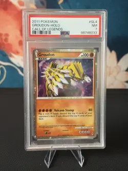 Pokemon TCG Groudon Call of Legends SL4 PSA 7 Near Mint English Holo Rare - Image 1